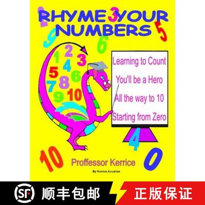 【3-4周达】Rhyme Your Numbers: with Proffessor Kerrice [9780995445604]