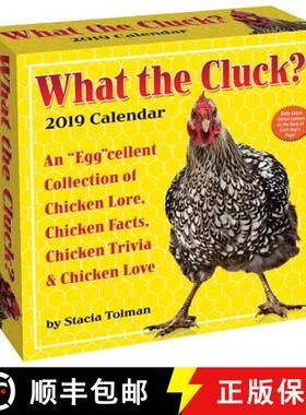 【3-4周达】What the Cluck? 2019 Day-To-Day Calendar [9781449494087]