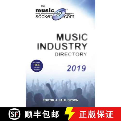 【3-4周达】The MusicSocket.com Music Industry Directory 2019 [9781909935266]