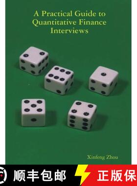 现货 定量金融访谈实用指南 A Practical Guide To Quantitative Finance Interviews [9781735028804]