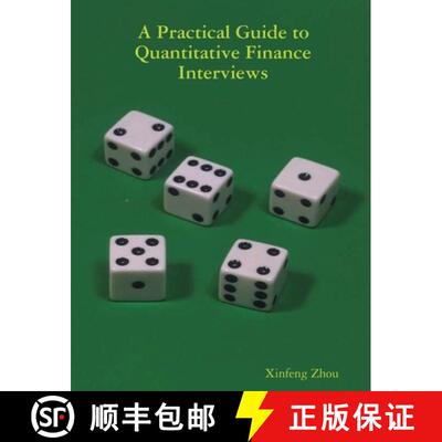 现货 定量金融访谈实用指南 A Practical Guide To Quantitative Finance Interviews [9781735028804]