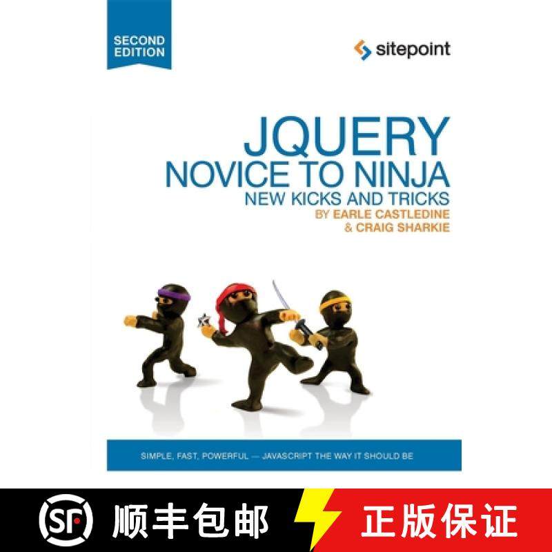预订 jQuery - Novice to Ninja 2e [9780987153012]