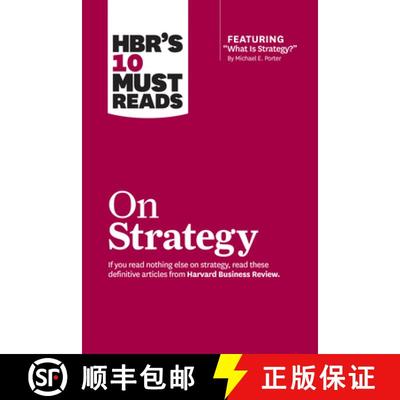 【3-4周达】HBR's 10 Must Reads on Strategy (including featured article What Is Strategy? by Michael E... [9781633694491]