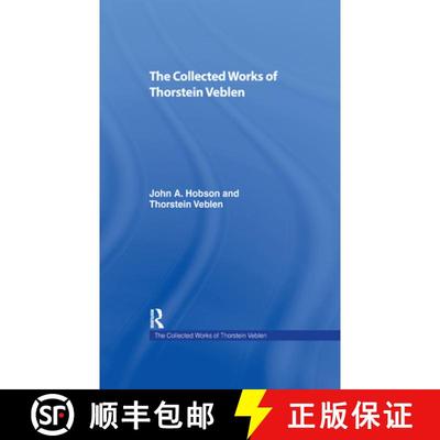 【3-4周达】Collected Works of Thorstein Veblen: The Case of America [9780415105026]