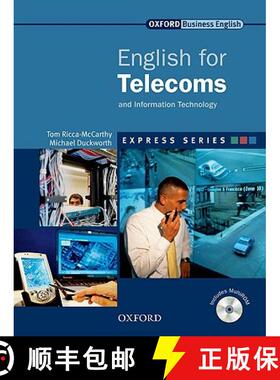 Express Series: English for Telecoms Student's Book and Multirom Pack: Student's Book and MultiROM Pack [9780194569606]