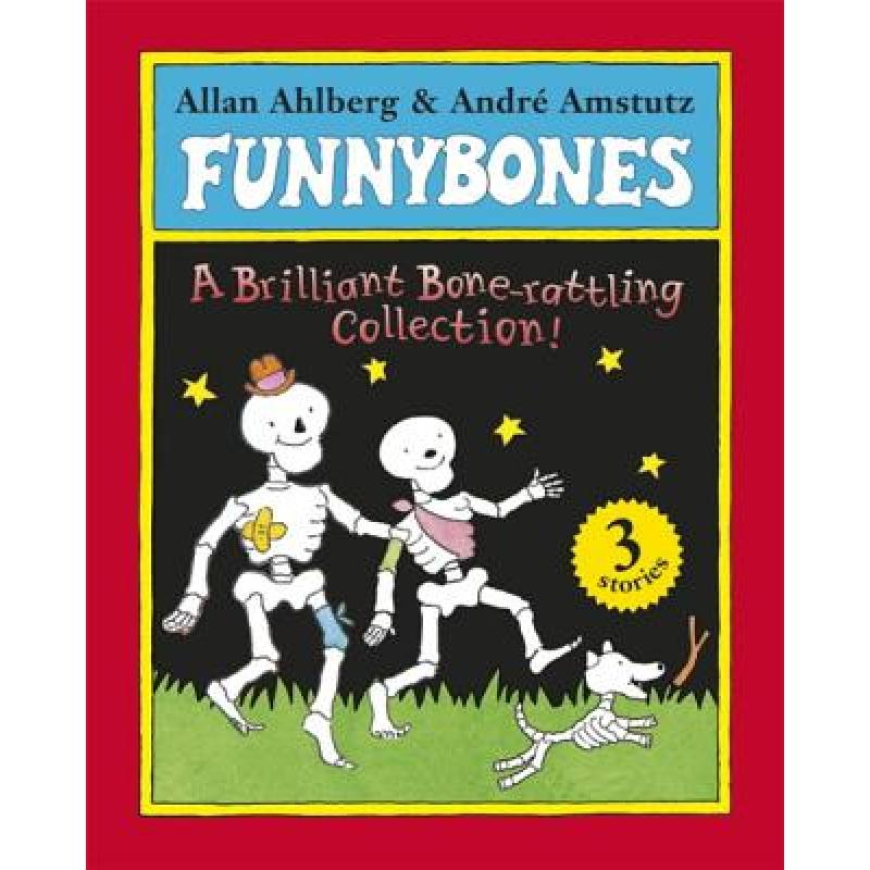 【4周达】Funnybones: A Bone Rattling Collection [9780141333571] 书籍/杂志/报纸 儿童读物原版书 原图主图