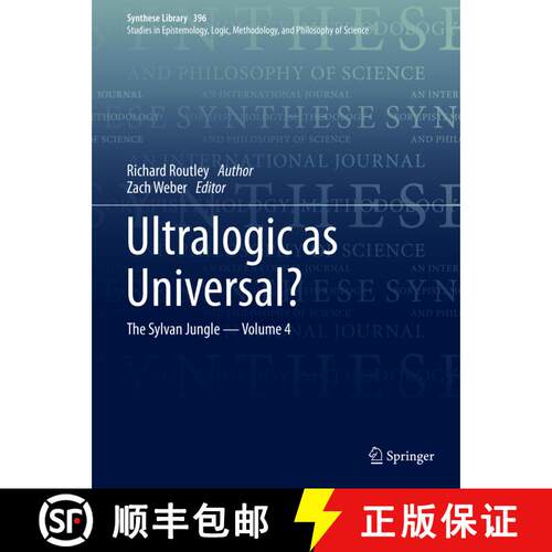 【3-4周达】精装 Ultralogic as Universal?: The Sylvan Jungle - Volume 4 [9783319919737]