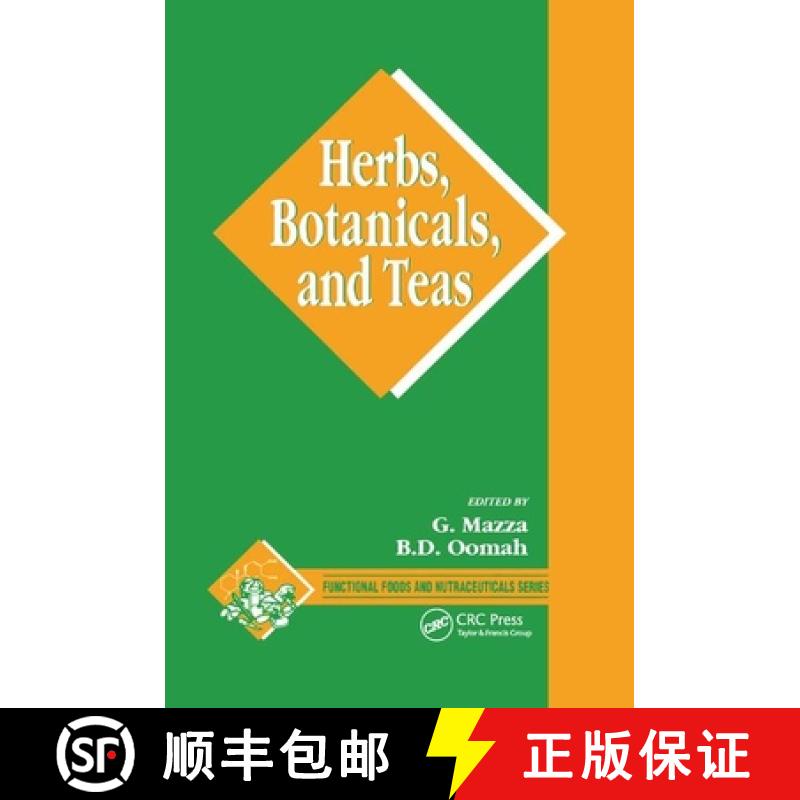 【3-4周达】Herbs, Botanicals and Teas [9780367398521]