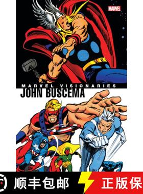【3-4周达】Marvel Visionaries: John Buscema [9781302917814]