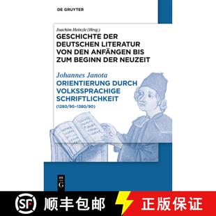 【3-4周达】精装 Orientierung durch volkssprachige Schriftlichkei – (1280/90–1380/90) [9783484107052]