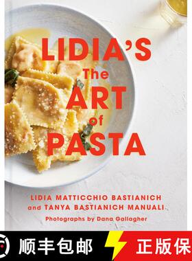 【3-4周达】Lidia's The Art of Pasta: An Italian Cookbook [9780593537008]