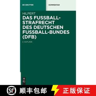 des Deutschen 9783110535051 Das DFB Fußballstrafrecht Bundes 预订 Fußball