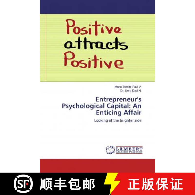 预订 Entrepreneur's Psychological Capital: An Enticing Affair [9786200264343]