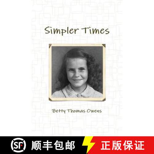 【3-4周达】Simpler Times [9780359718702]
