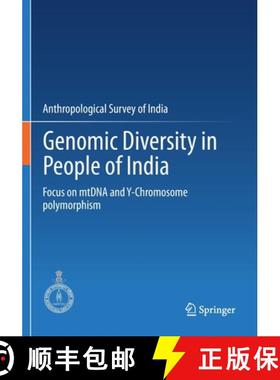 【3-4周达】Genomic Diversity in People of India : Focus on mtDNA and Y-Chromosome polymorphism [9789811601651]