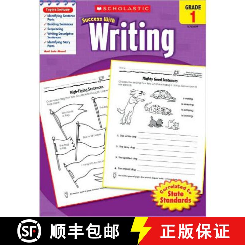 Scholastic Success with Writing: Grade 1 Workbook [9780545200790]