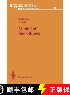 【3-4周达】Moduli of Smoothness [9781461291510]