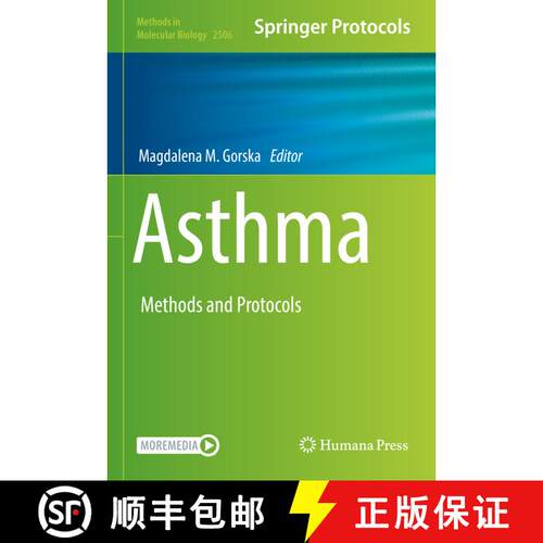 【3-4周达】精装 Asthma : Methods and Protocols [9781071623633]