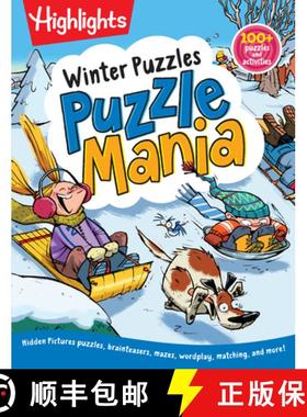 【3-4周达】Winter Puzzles: Over 100 Snowy Puzzles, Brainteasers, Mazes, Matching Games and Winter-The... [9781629792668]