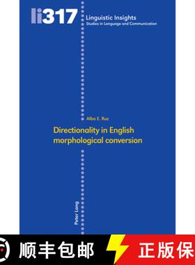 【3-4周达】精装 Directionality in English morphological conversion [9783034357883]