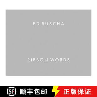 【3-4周达】精装 Ed Ruscha - Ribbon Words [9780996918114]