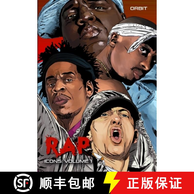 【2-3周达】Orbit: RAP Icons: Tupac Shaur, The Notorious B.I.G., Jay-Z and Eminem [9781965464014]