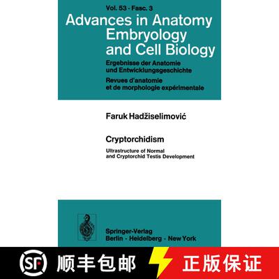 【3-4周达】Cryptorchidism : Ultrastructure of Normal and Cryptorchid Testis Development [9783540083610]