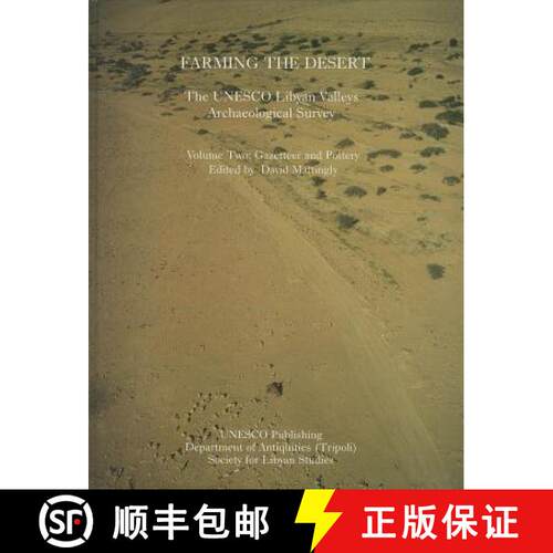【3-4周达】精装 Farming the Desert: The UNESCO Libyan Valleys Archaeological Survey: Volume 2, Gazett... [9780950836393]
