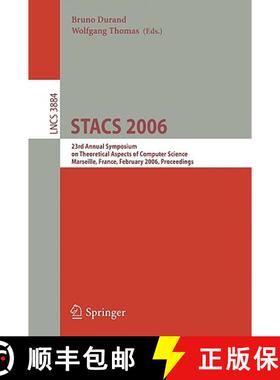 【3-4周达】STACS 2006 : 23rd Annual Symposium on Theoretical Aspects of Computer Science, Marseille, ... [9783540323013]