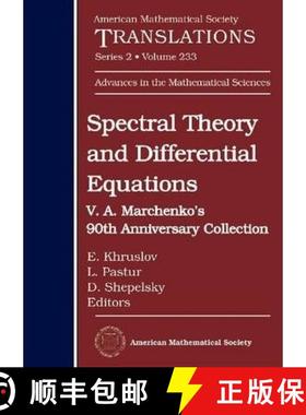 【3-4周达】Spectral Theory and Differential Equations : V.A. Marchenko's 90th Anniversary Collection [9781470416836]