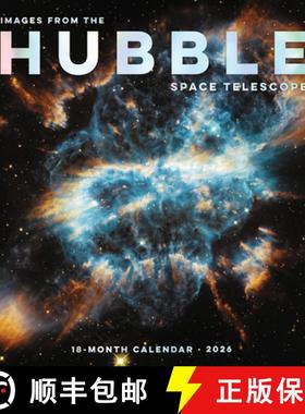 预订 Images from the Hubble Space Telescope 2026 12 X 12 Wall Calendar [9781549251542]