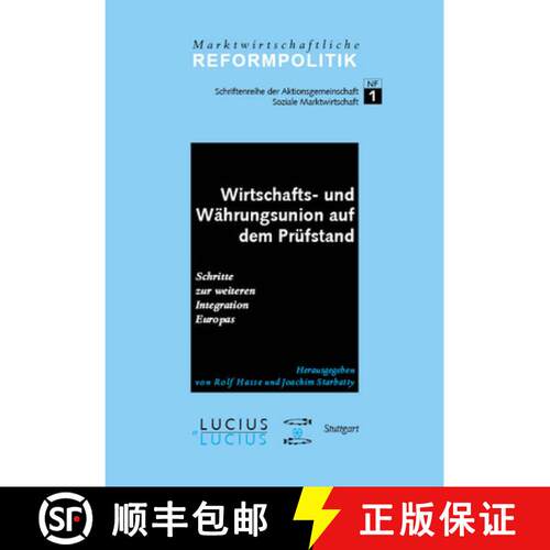 【3-4周达】精装 Wirtschafts– und Währungsunion auf dem Prüfstand – Schritte zur weiteren Integrat... [9783828200456]