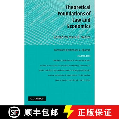 预订 精装 Theoretical Foundations of Law and Economics [9780521889551]