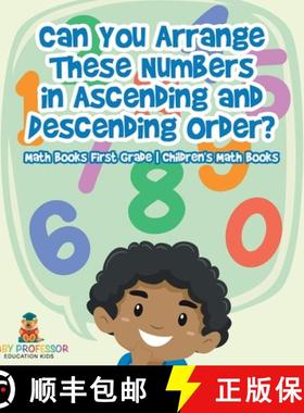 【3-4周达】Can You Arrange These Numbers in Ascending and Descending Order? - Math Books First Grade ... [9798869411464]