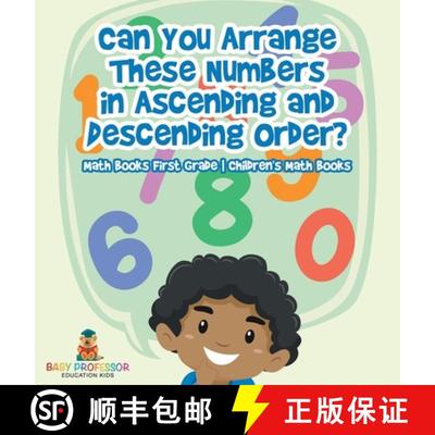 【3-4周达】Can You Arrange These Numbers in Ascending and Descending Order? - Math Books First Grade ... [9798869411464]