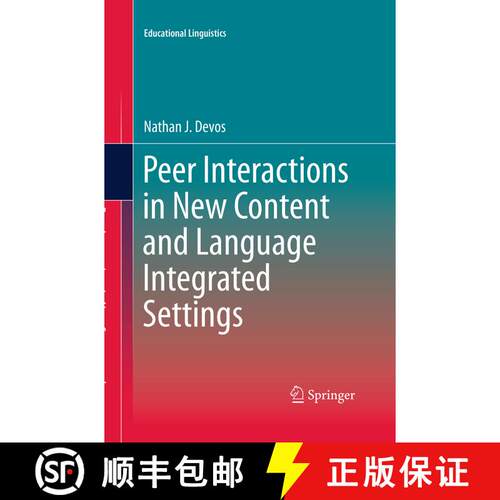 【3-4周达】Peer Interactions in New Content and Language Integrated Settings (Softcover reprint of th... [9783319372037]
