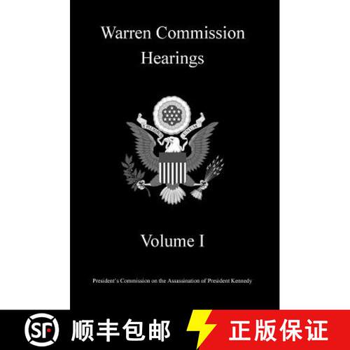 【3-4周达】精装 Warren Commission Hearings: Volume I [9781640021112]