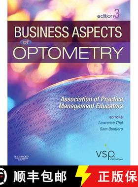 【3-4周达】Business Aspects of Optometry [9781437715866]