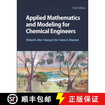 【3-4周达】精装 Applied Mathematics And Modeling For Chemical Engi neers, Third Edition [9781119833857]