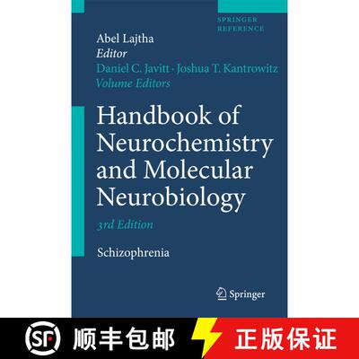 【3-4周达】精装 Handbook of Neurochemistry and Molecular Neurobiology: Schizophrenia - Handbook of Ne... [9780387303659]