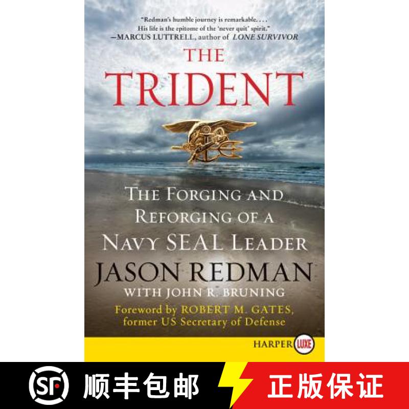 【3-4周达】Trident: The Forging and Reforging of a Navy SEAL Leader (Large Print) [9780062278432]