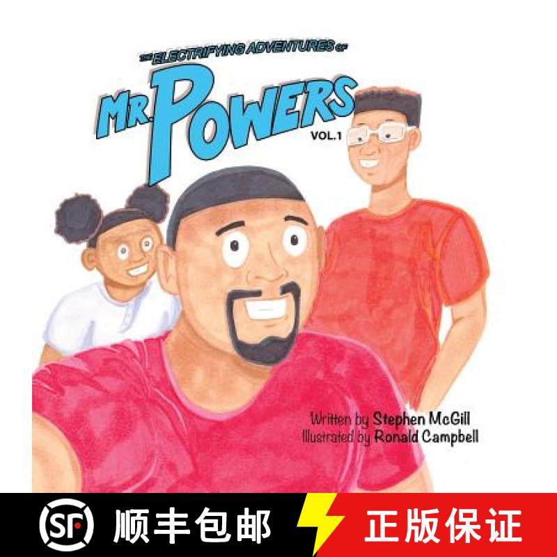 【3-4周达】The Electrifying Adventures of Mr. Powers: Vol. 1 [9780692886847]