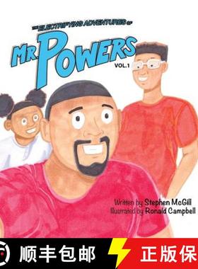 【3-4周达】The Electrifying Adventures of Mr. Powers: Vol. 1 [9780692886847]