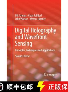 【3-4周达】Digital Holography and Wavefront Sensing : Principles, Techniques and Applications (Softco... [9783662517741]