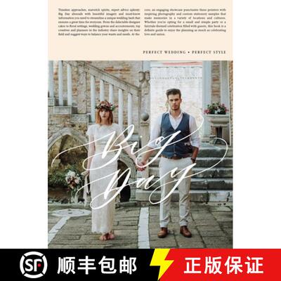 【3-4周达】Big Day: Getting Weddings Perfect in Style - From Styling to Design [9789887774693]