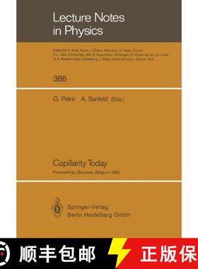 【3-4周达】Capillarity Today: Proceedings of an Advanced Workshop on Capillarity Held in Memoriam Ray... [9783662138342]