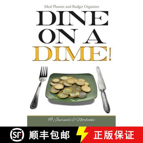 【3-4周达】Dine on a Dime! Meal Planner and Budget Organizer [9781683265603]