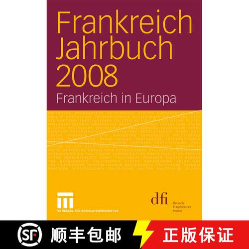 【3-4周达】Frankreich Jahrbuch 2008 : Frankreich in Europa [9783531168524]