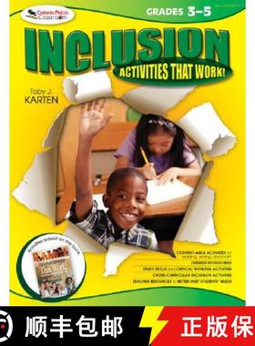 【3-4周达】Inclusion: Activities That Work! Grades 3-5 [9781412952354]
