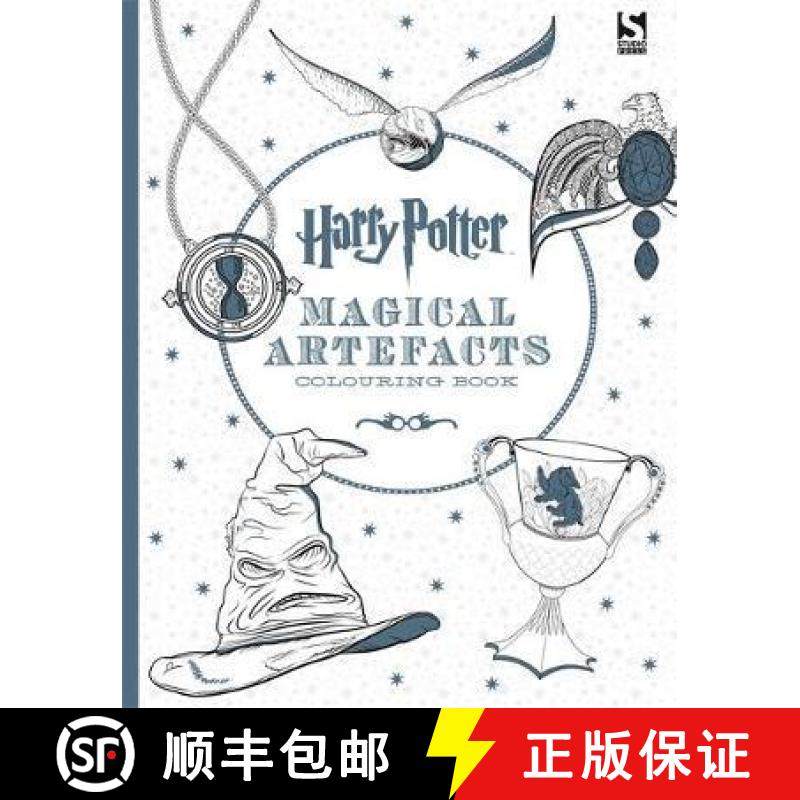 【3-4周达】Harry Potter Magical Artefacts Colouring Book 4 [9781783705924]